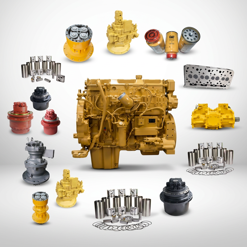 One-stop Excavator Parts C4.2 C7 C9 C13 Engine Assembly Hydraulic Main Pump Swing Motor Final Drive for CAT 312B 320B 320C
